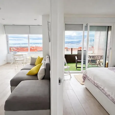 아파트 Citymar 24h Terraza Y Vistas Ria