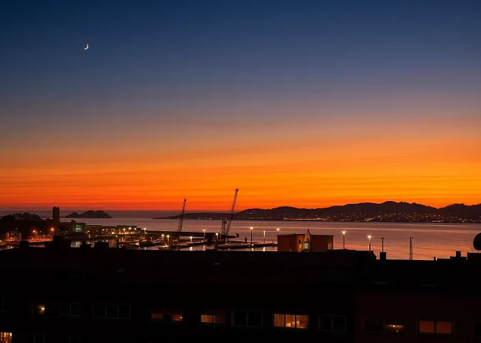 Citymar 24h Terraza Y Vistas Ria Βίγκο