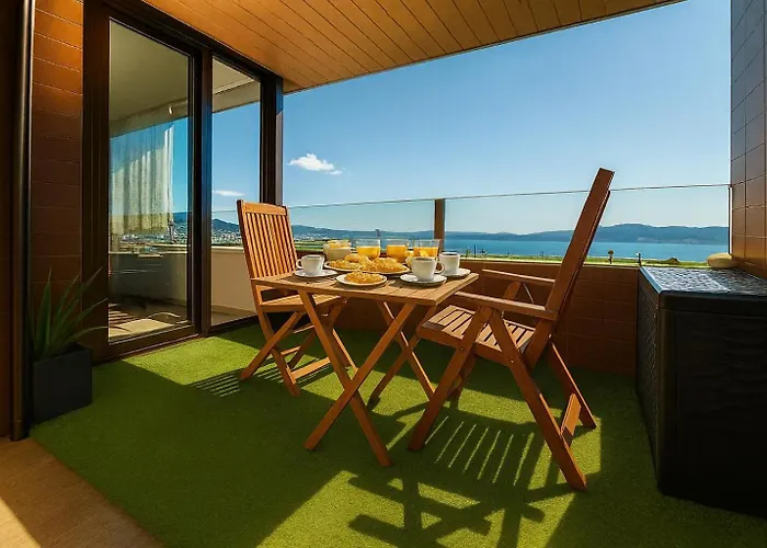 Citymar 24h Terraza Y Vistas Ria Appartement Vigo